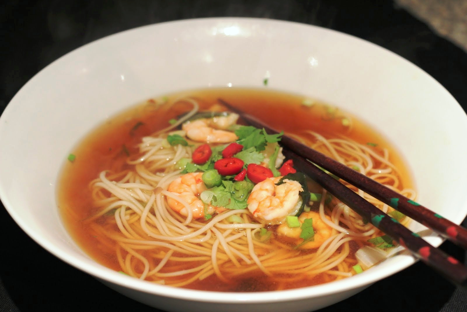 Eats the World Prawn somen noodle soup recipe
