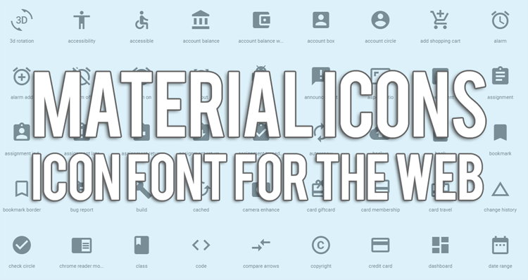 Cara Pasang Material Iconts Font For The Web Di Blog Cara Pasang Material Iconts Font For The Web Di Blog