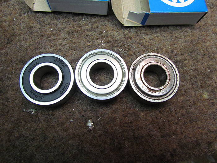 Motor Bearing Replacement Craftsman KingSeeley 103.23141 Drill Press