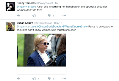 hillary clinton and her body double