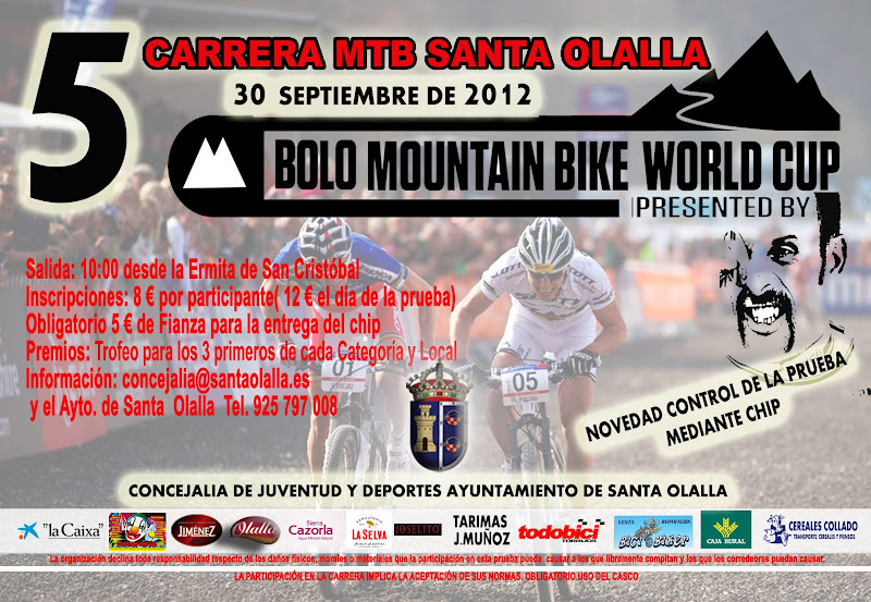Club ciclista remolinos 5 carrera mtb santa olalla toledo 