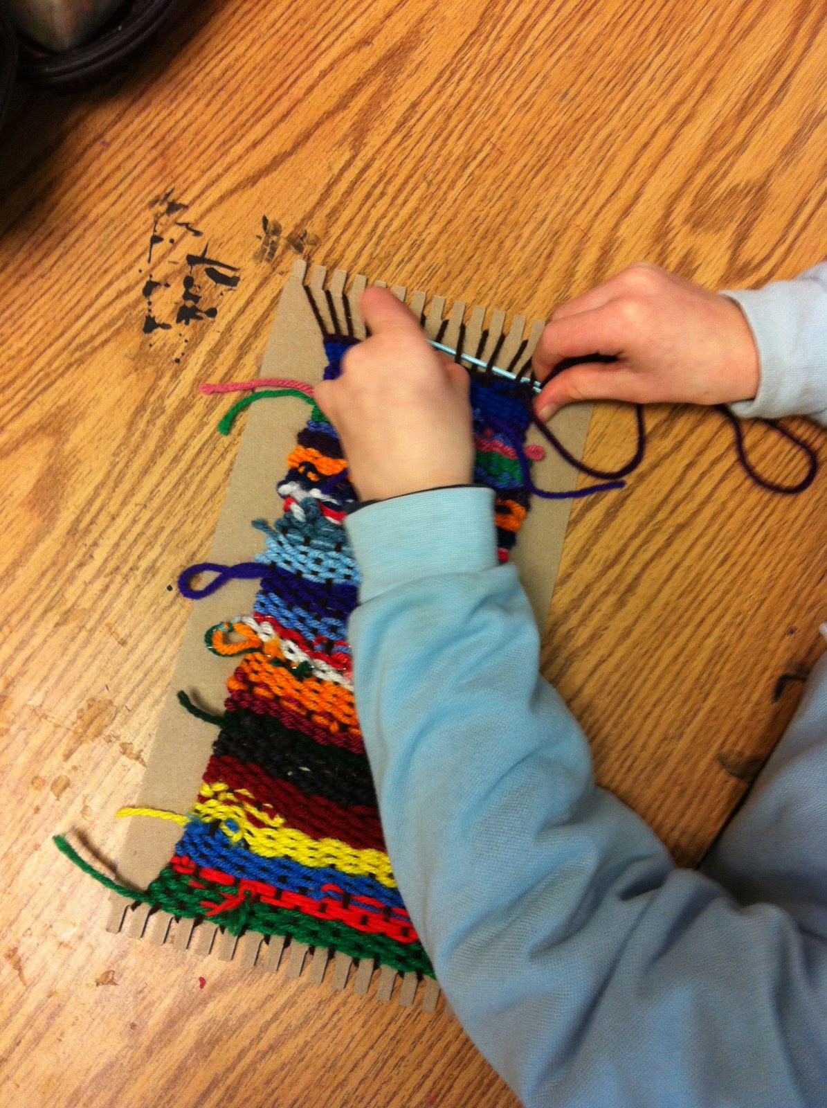 ChumleyScobey Art Room: Weaving Unit