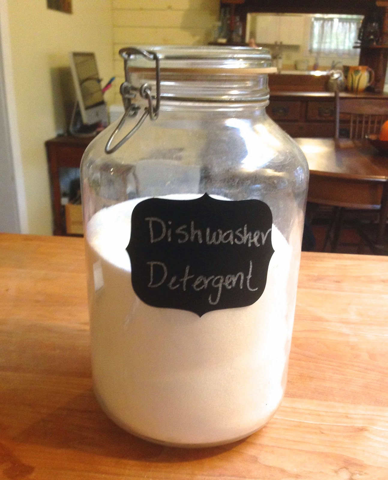 Adjusting our sail Borax free, hard water friendly dishwasher detergent