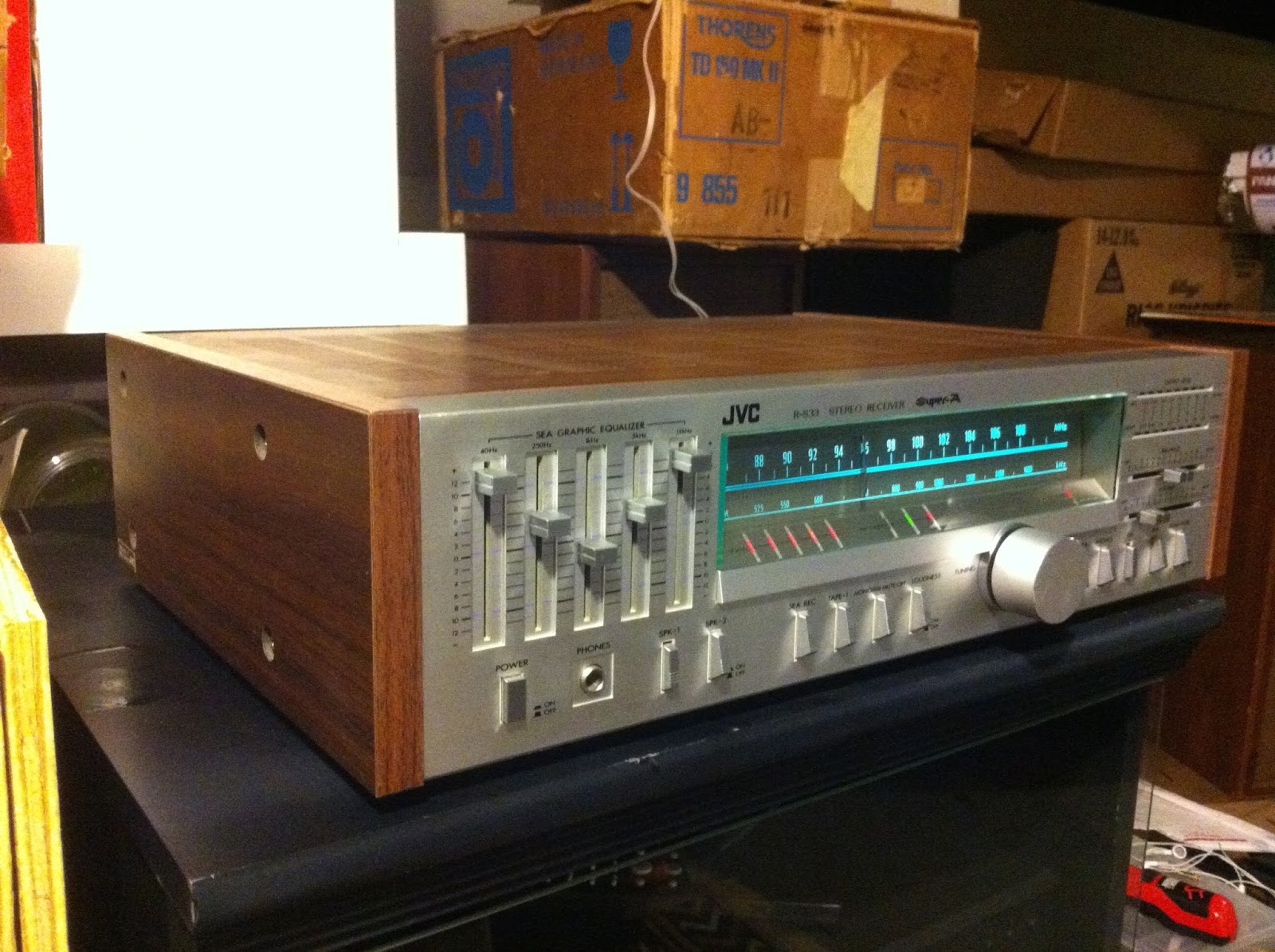 Revolver 59. JVC RS33 Super A AM/FM Stereo Receiver From 1980