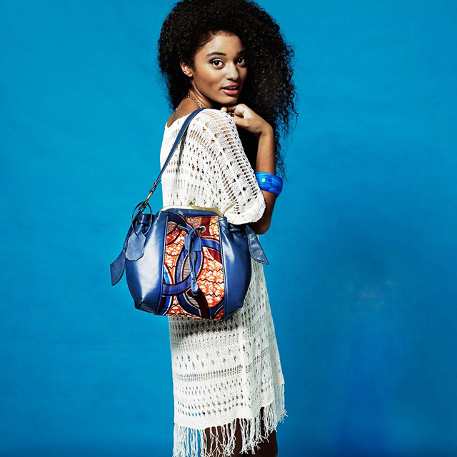 African print handbag by Australian designer Coconsa