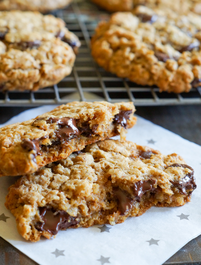 chocolate cherry almond butter breakfast cookies ... made with whole wheat and whole grains