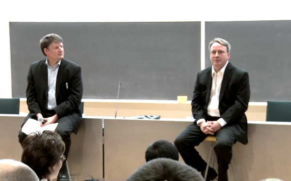 Aalto talk charla Linus Torvals
