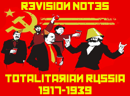 revision notes for IBO DP History Russia