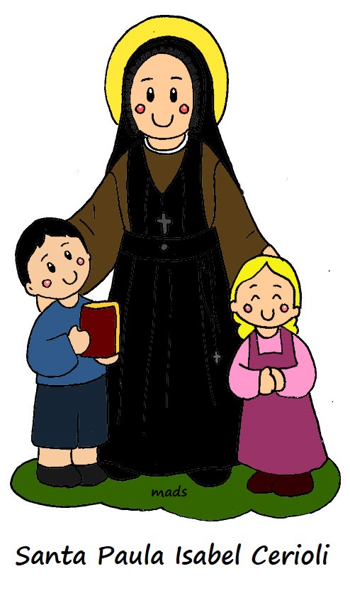 Mis ilustraciones Santa Paula Isabel Cerioli