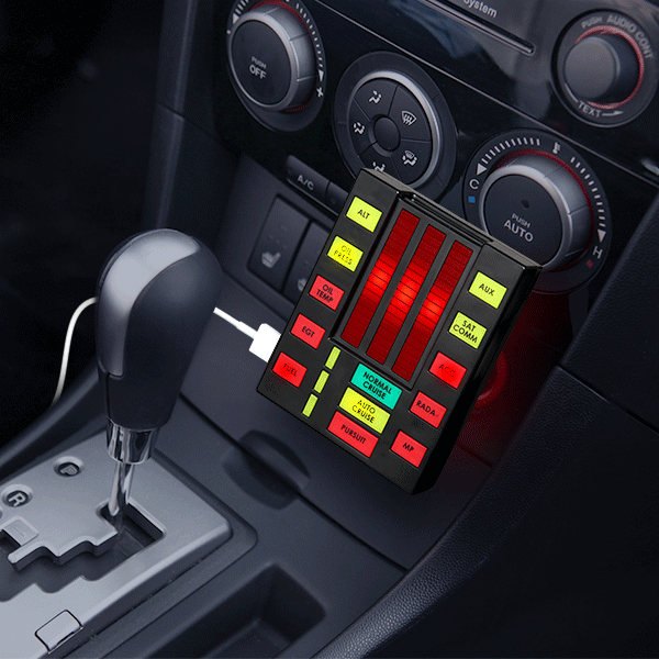 Knight Rider - USB KFZ Ladeadapter in Form und 'Funktion' der KITTs Voice Box | Gadget des Tages