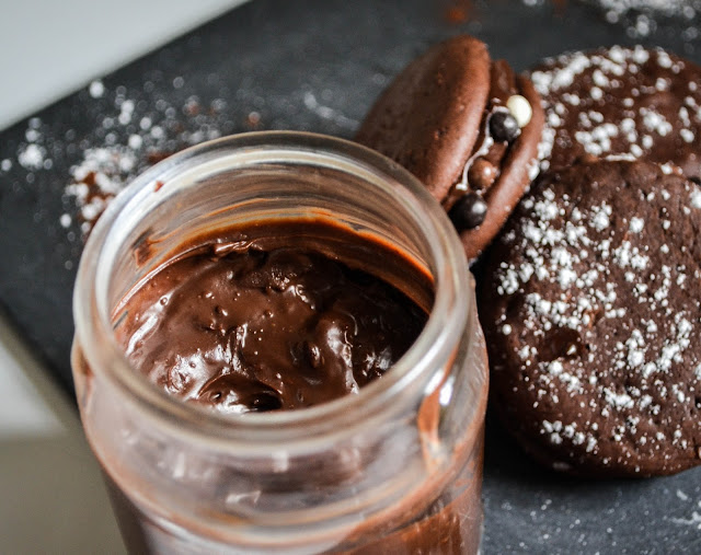 © Popote et Nature - whoopies croustillants au chocolat et aux pépites
