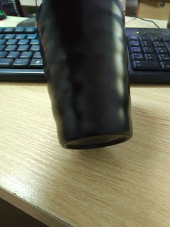 Cốc Melamine đen mờ 8,5cm x cao 11,8cm, 100 Melamine