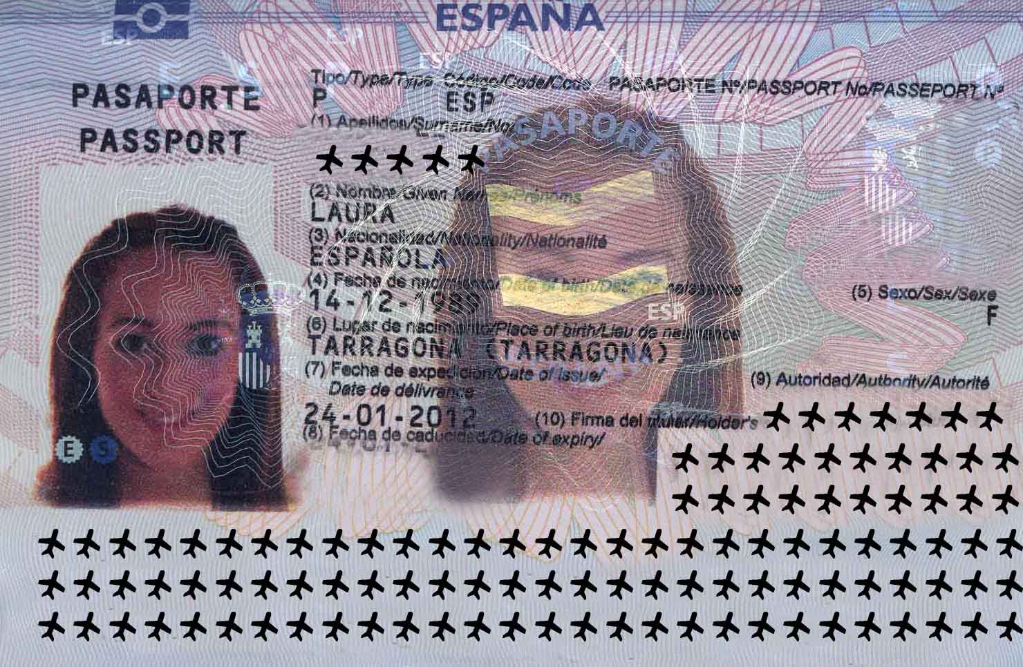 Cual es el numero de pasaporte español