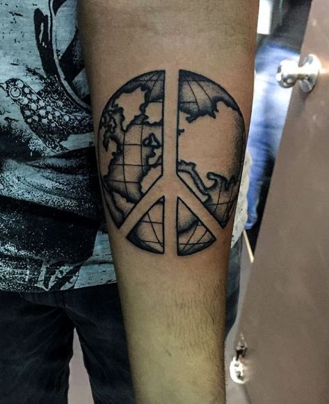 World Map Tattoos