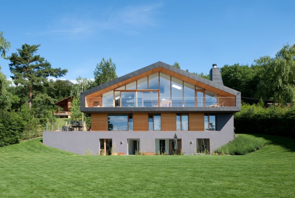 Modern minimalist Swiss chalet Most Beautiful Houses in