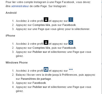 Comment Relier Instagram A La Page Facebook De Son Blog Tutoriel