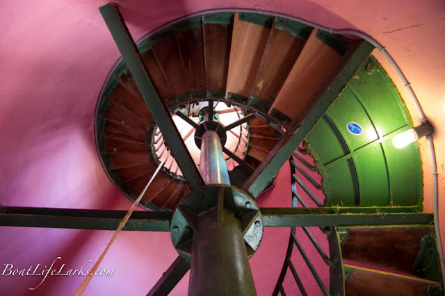 Hope Town lighthouse stairway