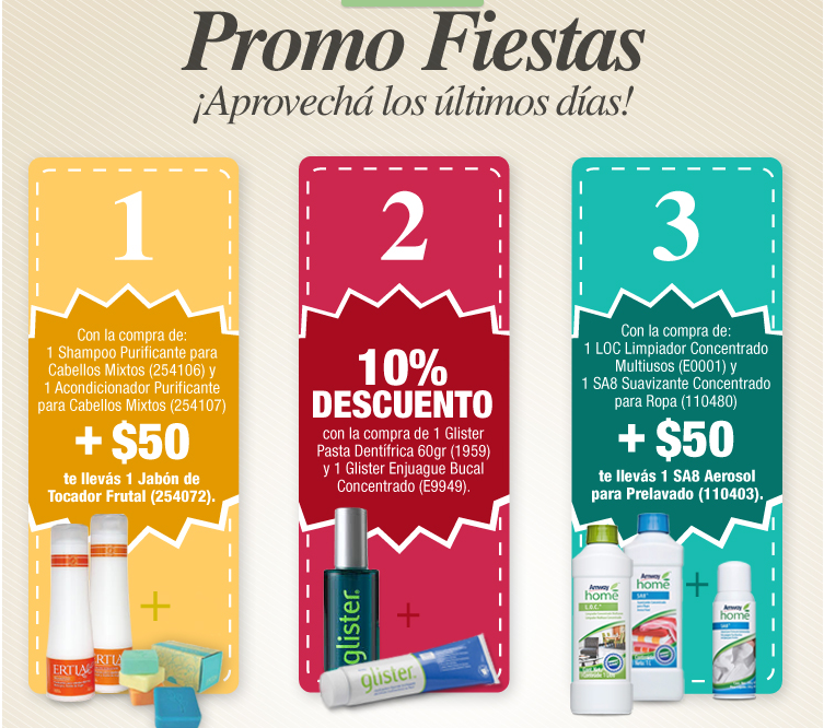 Nobletierra Hogar Ecológico: Promociones AMWAY