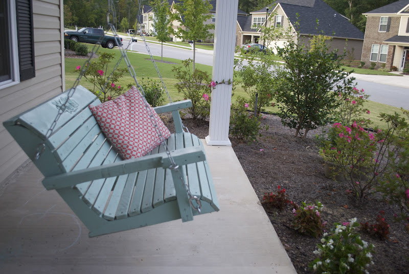 a drop in the bucket my porch swing