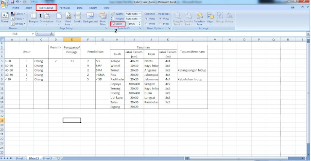 Excel workbook printing