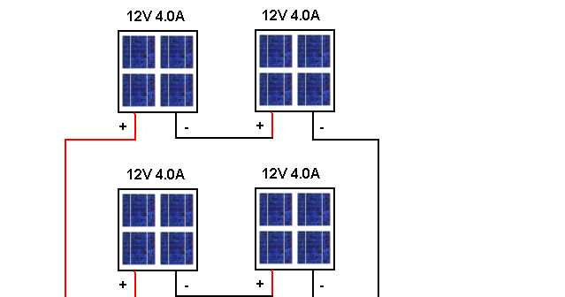 Series Parallel Connecting Solar Panels ~ Circuit Wiring Diagram Must Know