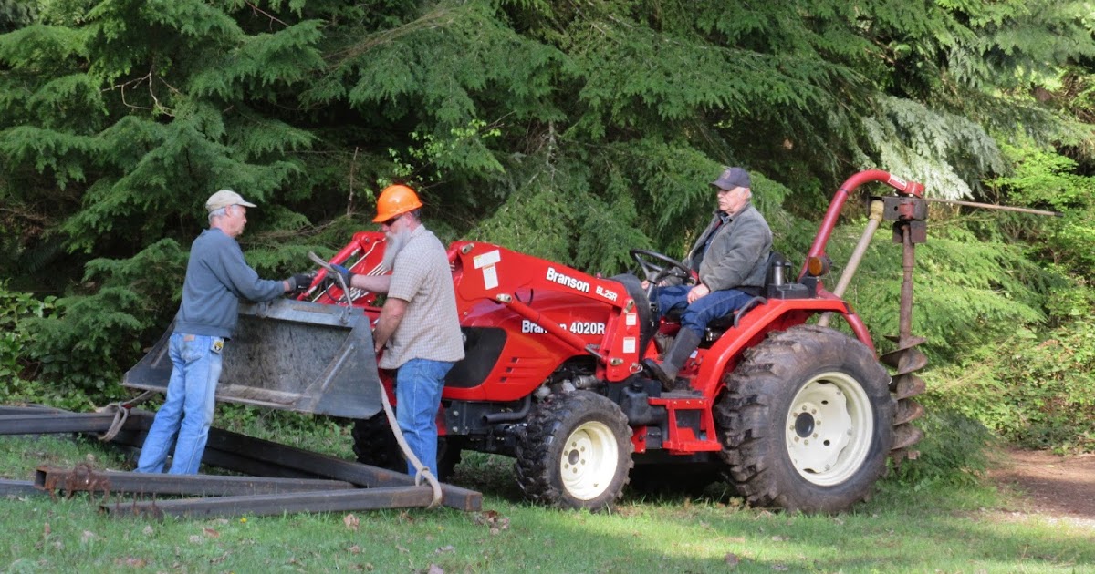 The Hoge Homestead New Hitching Rails at Bracken!