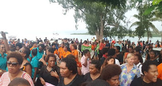 Demonstrasi Anti Kekerasan Perempuan Di Port Vila, Vanuatu