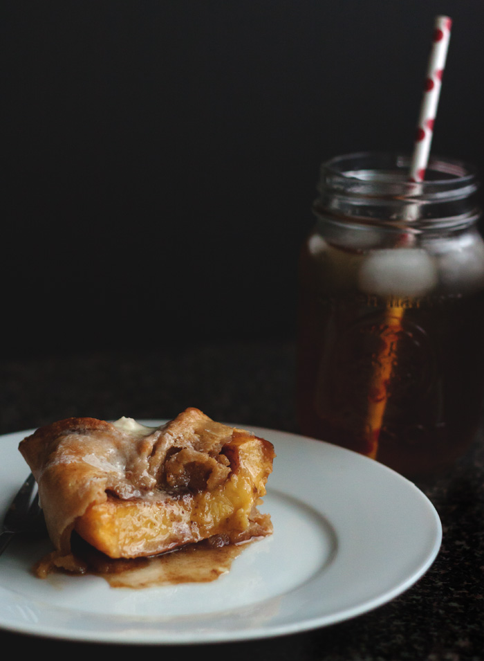 peach dumplings with vanilla sauce smitten kitchen / LBG STUDIO