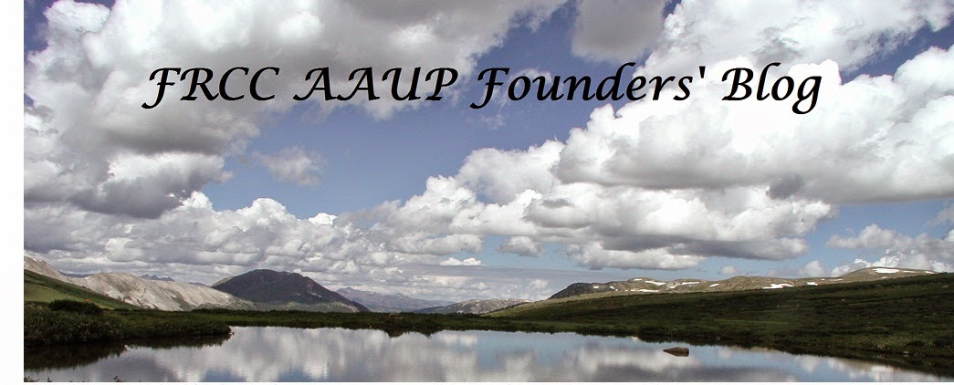 FRCC Chapter, AAUP:  Founders' Update