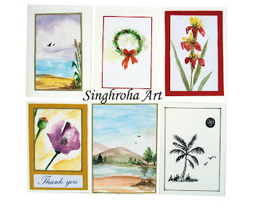 stationery,assorted, notecards, cards,blankcards,set,assortedcards,watercolorcards