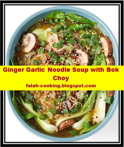 This is The Best #Recipes >> Ginger Garlic Noodle Soup with Bok Choy