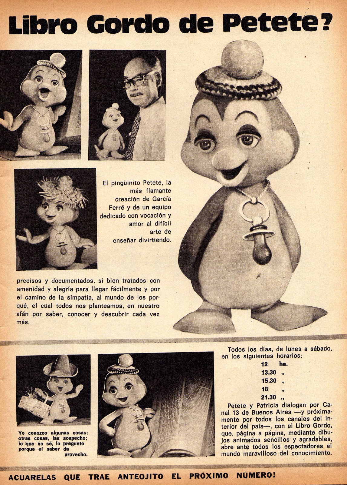 Curiosidades de 'El libro gordo de Petete', mítico programa de los 70