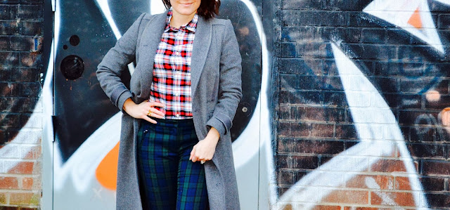 how to wear plaid