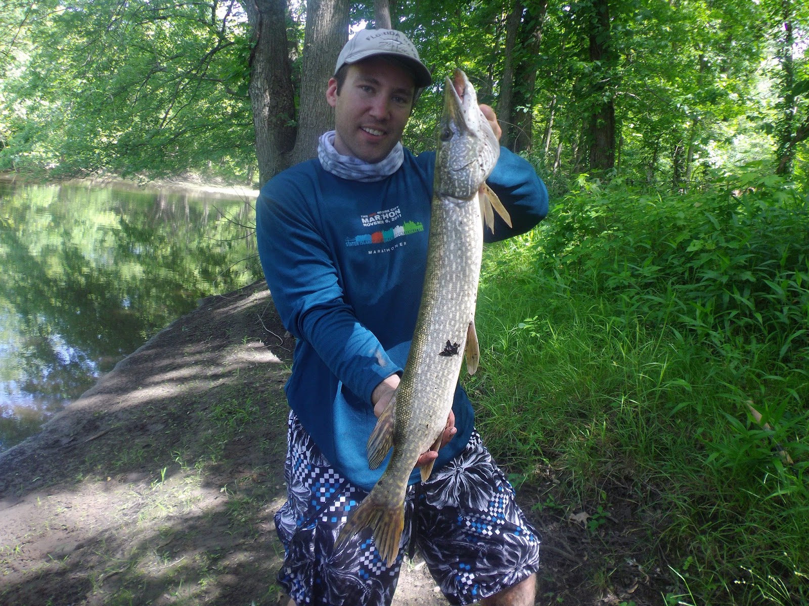 The Great Lakes of NYC Passaic River for Northern Pike