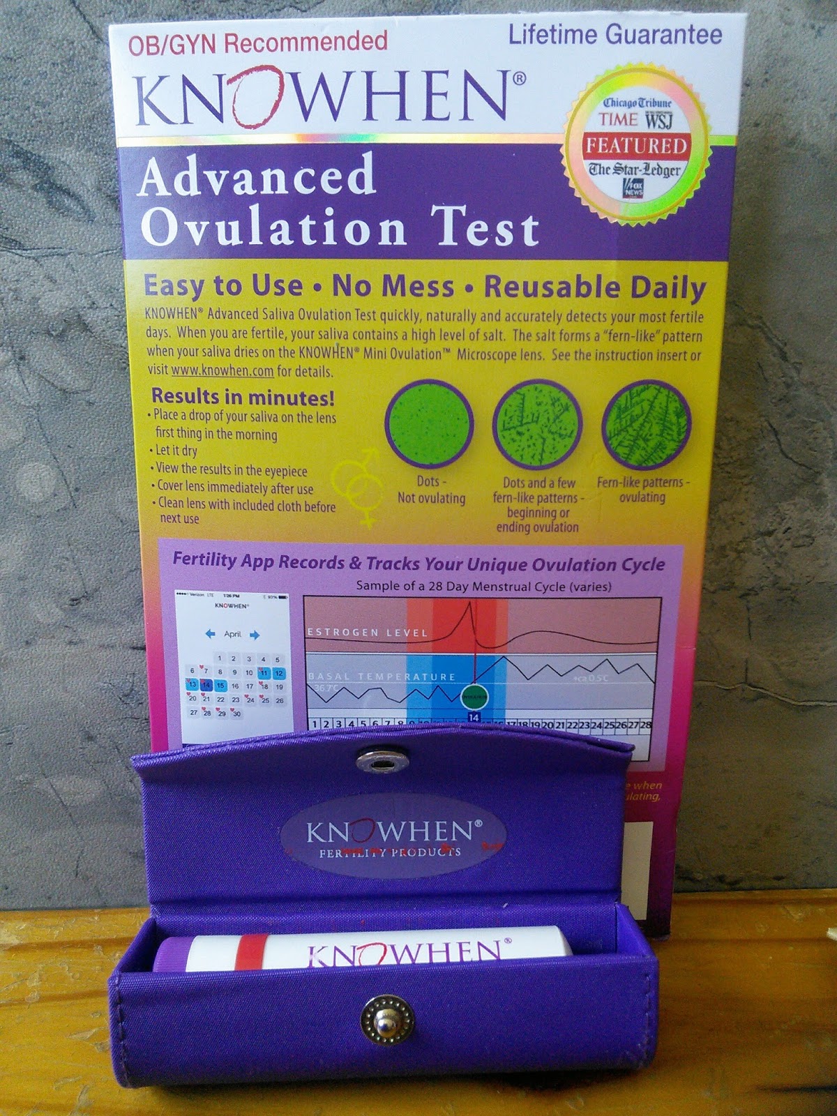 YES the answer’s in your saliva