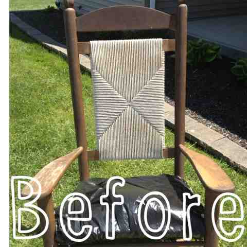 Lauren Rae + Co: Cracker Barrel chairs makeover