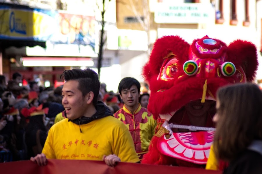 Desfile del Año Nuevo Chino 2018. Año del Perro