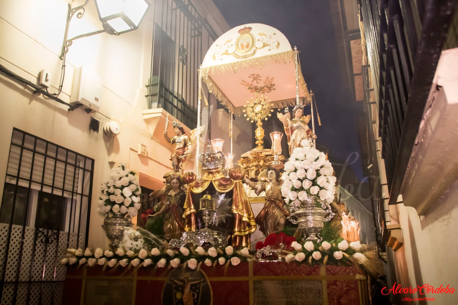 Horario e Itinerario Procesión con el Señor en la Custodia de Remedio de Ánimas. Córdoba 08 de Junio del 2023
