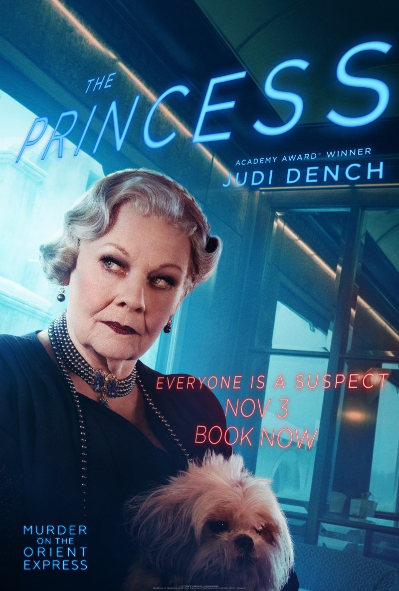 MURDER ON THE ORIENT EXPRESS Character Posters