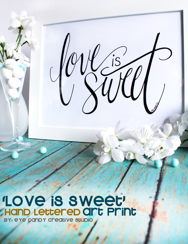 love is sweet, candy bar, wedding decor, reception, birthday party