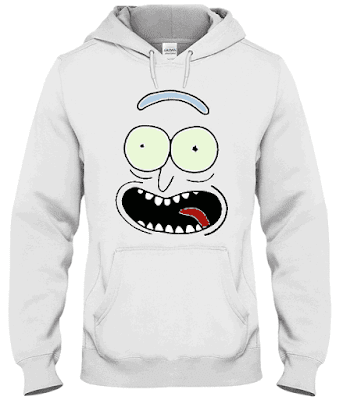 Pickle Rick Face Rick and Morty Hoodie and Sweatshirt 