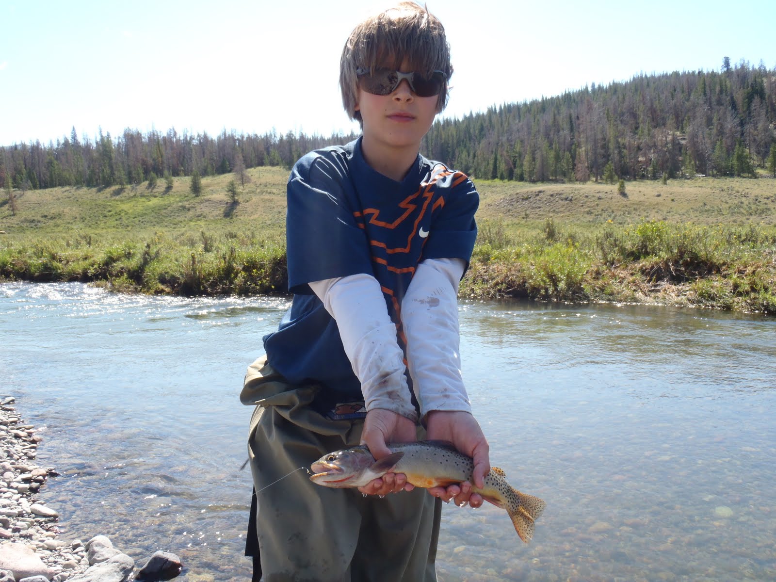 Wind River Fly Fishing Report, Dubois, Wyoming August 2011