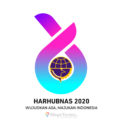 Harhubnas 2020 Logo Vector