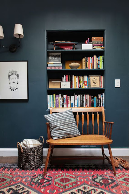 Reading nook Easy updates for a living room