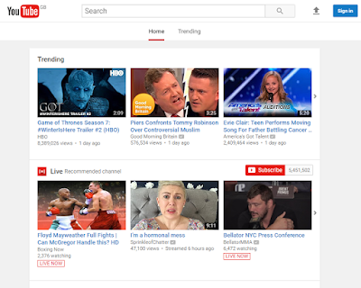 Youtube.com YouTube is the world number video sharing website