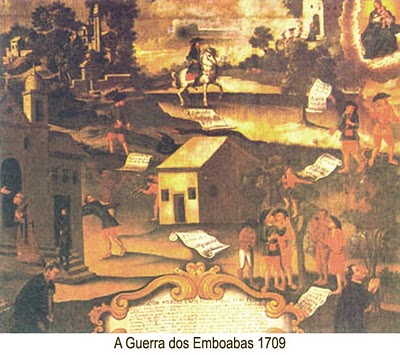 Guerra dos Emboabas em Minas Gerais Guerra dos Emboabas em Minas Gerais