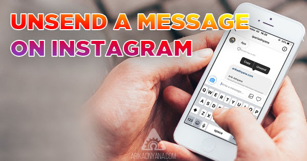Cara Menghapus Pesan Sudah Terkirim di Instagram Direct Message
