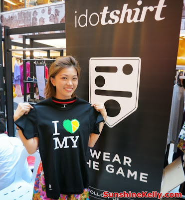 idotshirt, online tshirt design, trshirt design, publika, bijou bazaar, i love malaysia tshirt