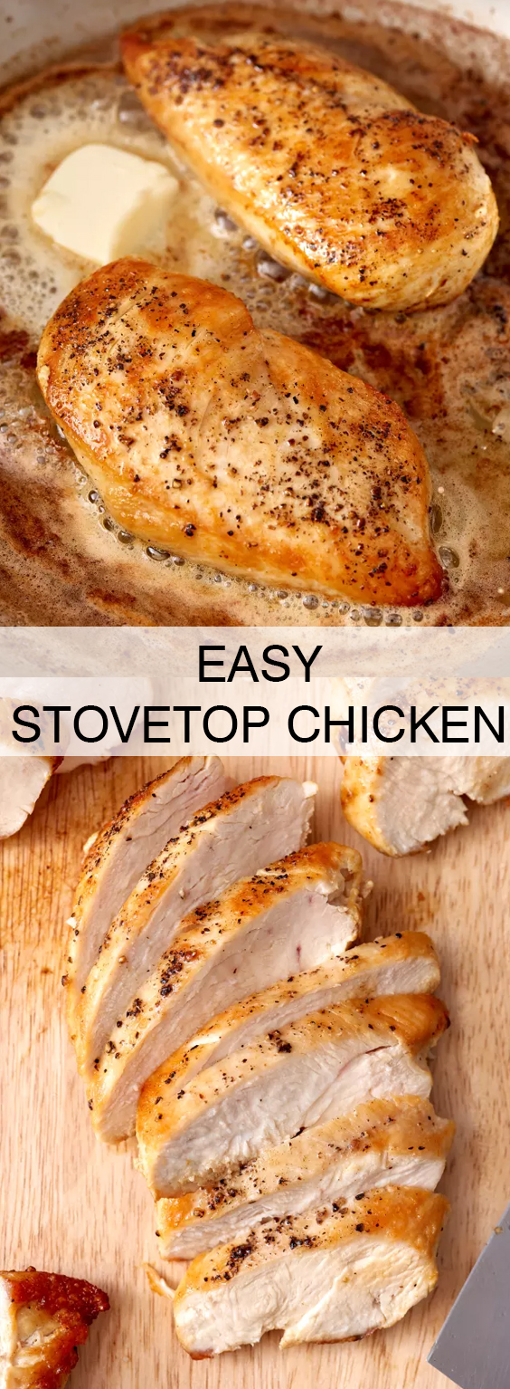 Juicy Chicken Breast on the Stove