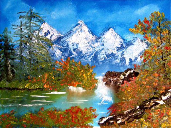 Mountain Pictures: Mountains Painting